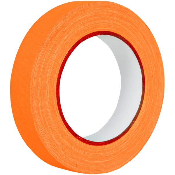 GAFFER - ROULEAU FLUO ORANGE - 25MM x 50M