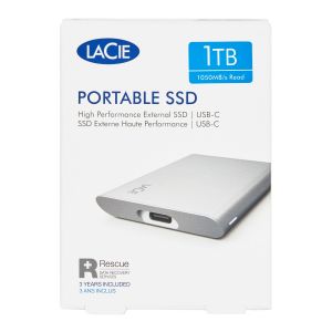 DISQUE DUR EXTERNE SSD LACIE USB-C 1TO